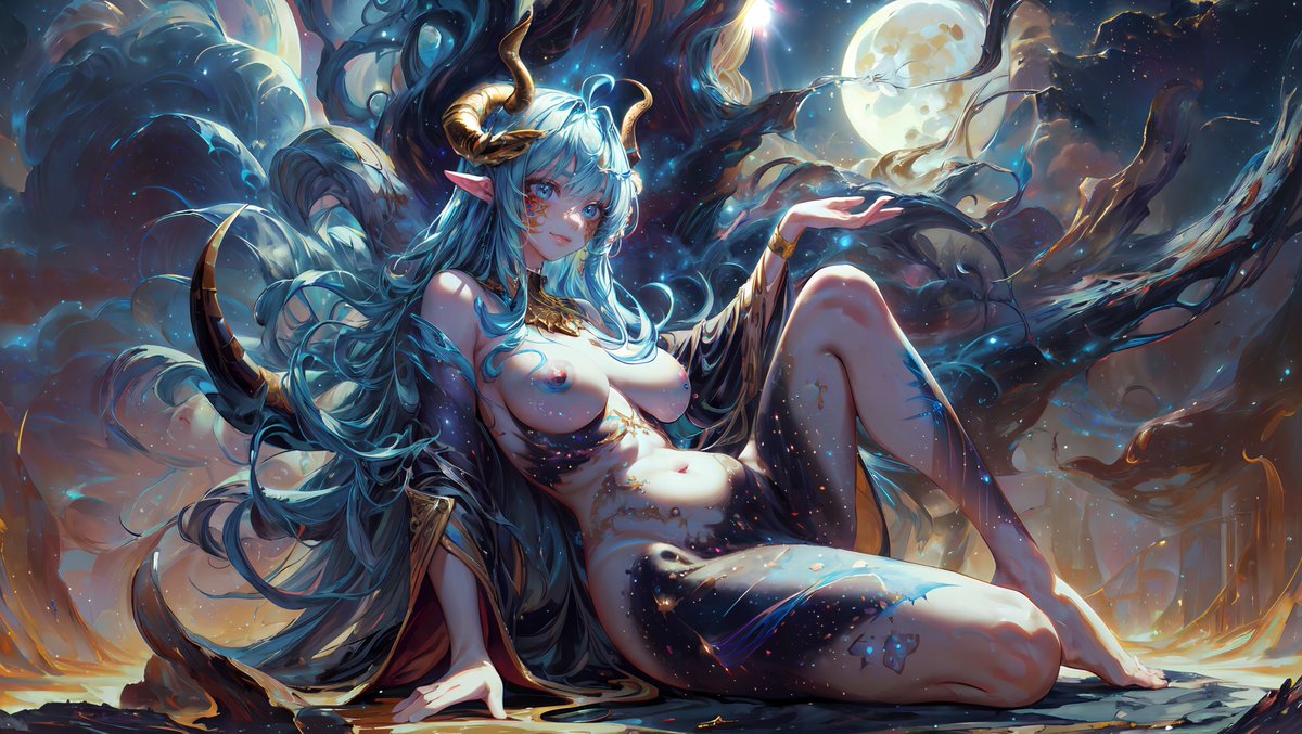 Demon Girl ~Lilimora~

So, you want a wallpaper version of my artwork? Here it is!🥰🥰

I set up this Demon Girl on my desktop background and I love it!!

#AIart #stablediffusion #AI #aiartcommunity #aiwaifus #AIイラスト #AIArtworks