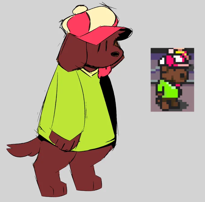 some weird dog-like guy