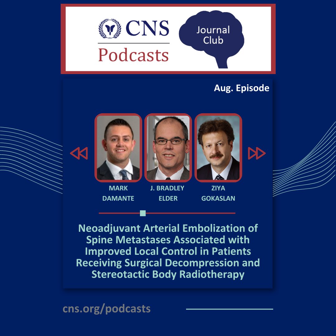 CNS_Update's tweet photo. August's #JournalClubPodcast is out! Tune in wherever you get your podcasts to dive deeper into the latest Journal article now: https://t.co/IxxDjiPyJx 
#CNSPodcasts https://t.co/nNOMODSqsY