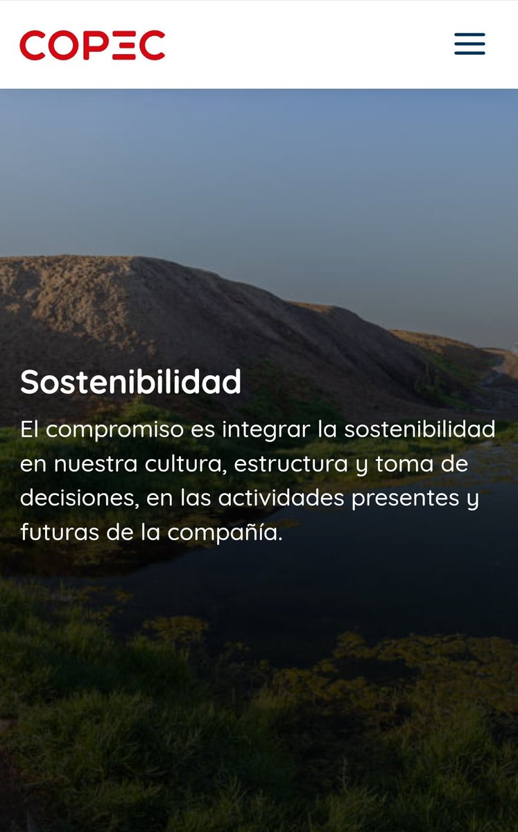 Reporte de #Sostenibilidad v/s #Realidad

@copec_cl