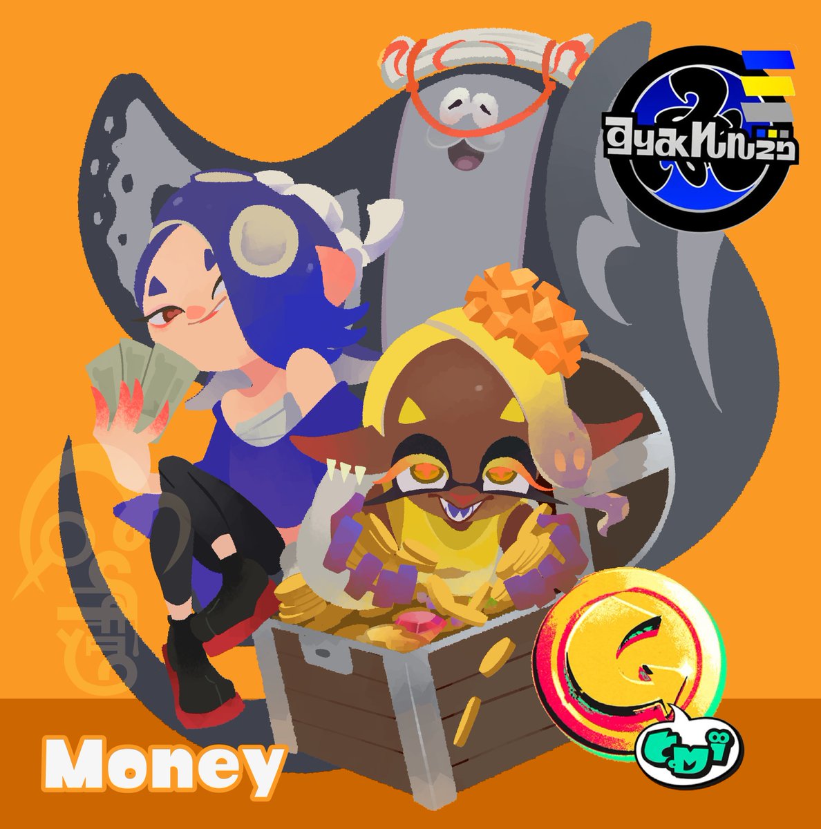 SallyConigal's tweet image. Deep cut looking for money
Squid Sisters looking for Fame
Off the Hook looking for love

What is your team in this Splatfest?
#Splatoon #Splatoon2 #Splatoon3 #splatoonart #squidsisters #OffTheHook #DeepCut #Idols