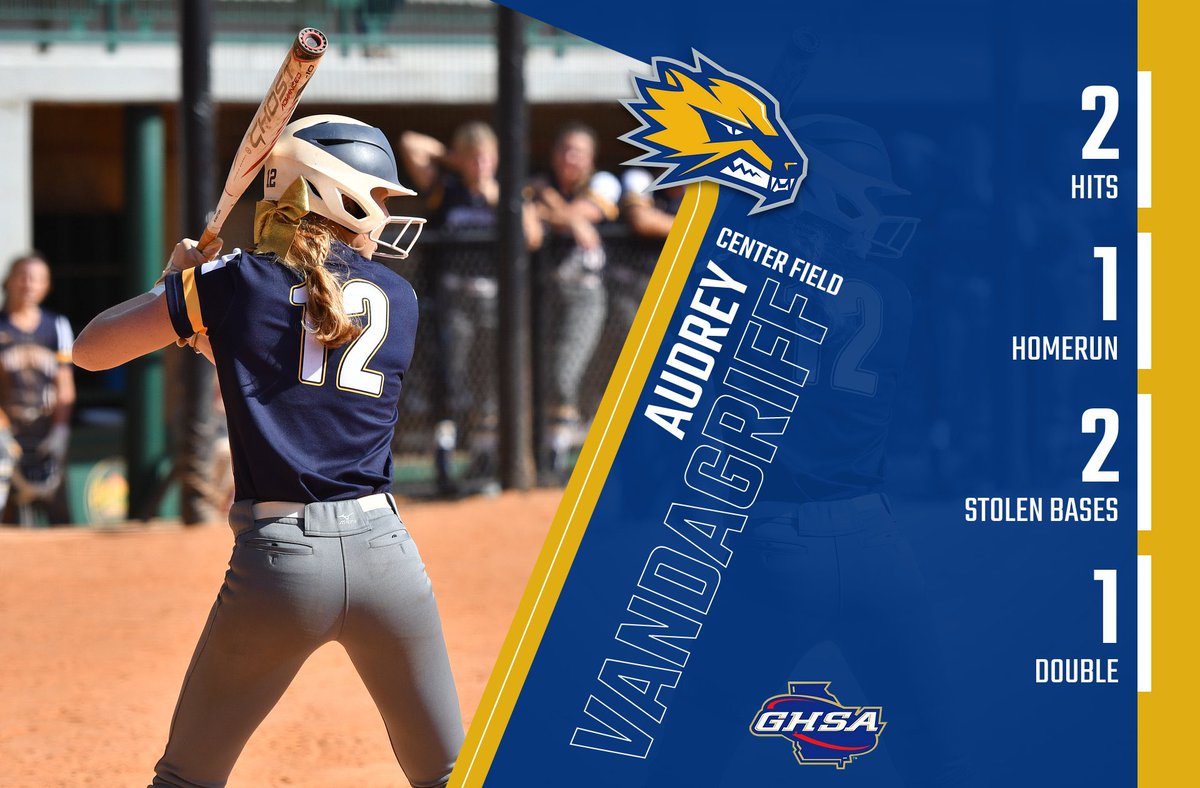 PACSSoftball's tweet photo. Win 🆚 Alcovy
🥎@baileythrock14 WP, 6IP, 5H, 4K

🥎@avandagriff12 2-2, 2RBI, 2B, 💣, 2SB, BB🔥
🥎@ellaoz05 3-4, 3RBI, 2B, 💣, SB🔥
🥎@AnnaWilliams464 2-3
🥎@kyleesimmons24 1-2, 1RBI, 3B, BB
🥎@berkeleydunn6 1-3, 2RBI, 💣
🥎@tayylor_thomass 1-3, 1 RBI, SB, BB https://t.co/otAUBD5d5d