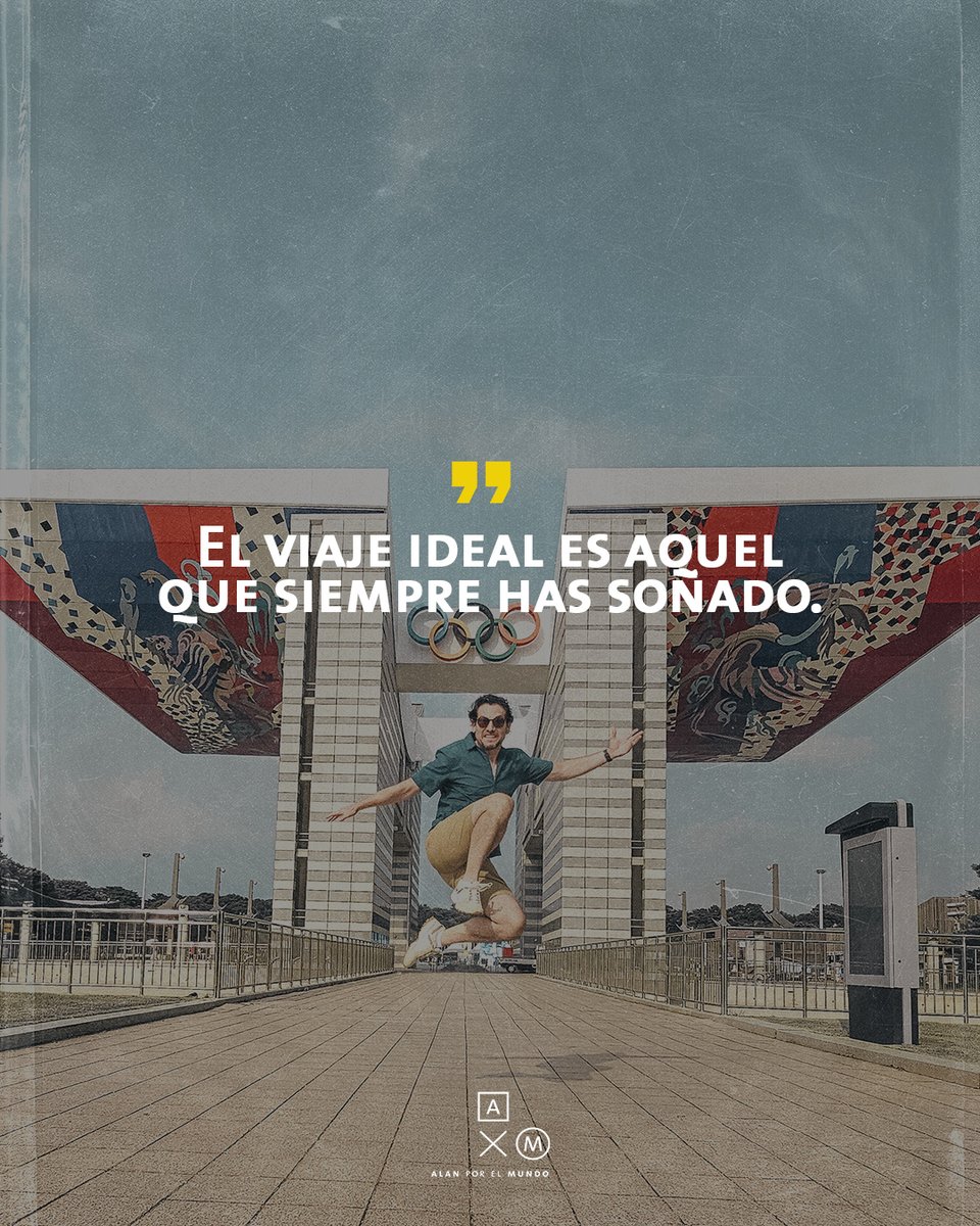 alanxelmundo's tweet image. Cruzo los dedos porque cumplan sus más grandes sueños viajeros 🤞🏻