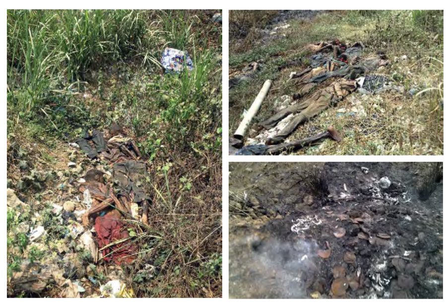 AmnestyNigeria's tweet photo. On 13 February 2016, four days after the shootings at the National High School in Aba, residents in the area discovered 13 corpses in a borrow pit along the Aba - Port Harcourt expressway: 👇🏾 https://t.co/v4dpRjMQWQ