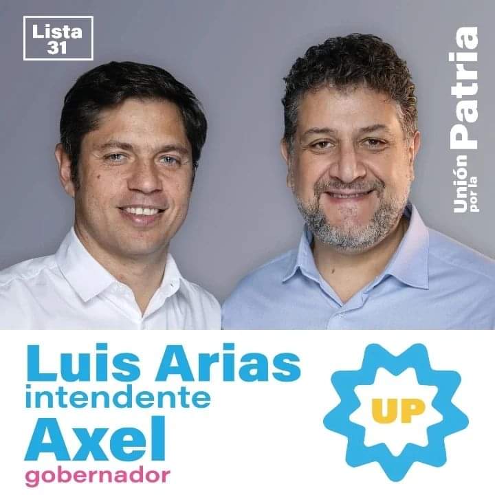UPLaPlataOk's tweet photo. Mañana en #LaPlata vamos con la #Lista31, @LuisFedeArias Intendente y @juangrabois Presidente!
Porque #HayOtraManera de hacer las cosas para construir la Ciudad y la Patria justa que soñamos ✊🏾✌🏾🇦🇷 https://t.co/APpyktajYx