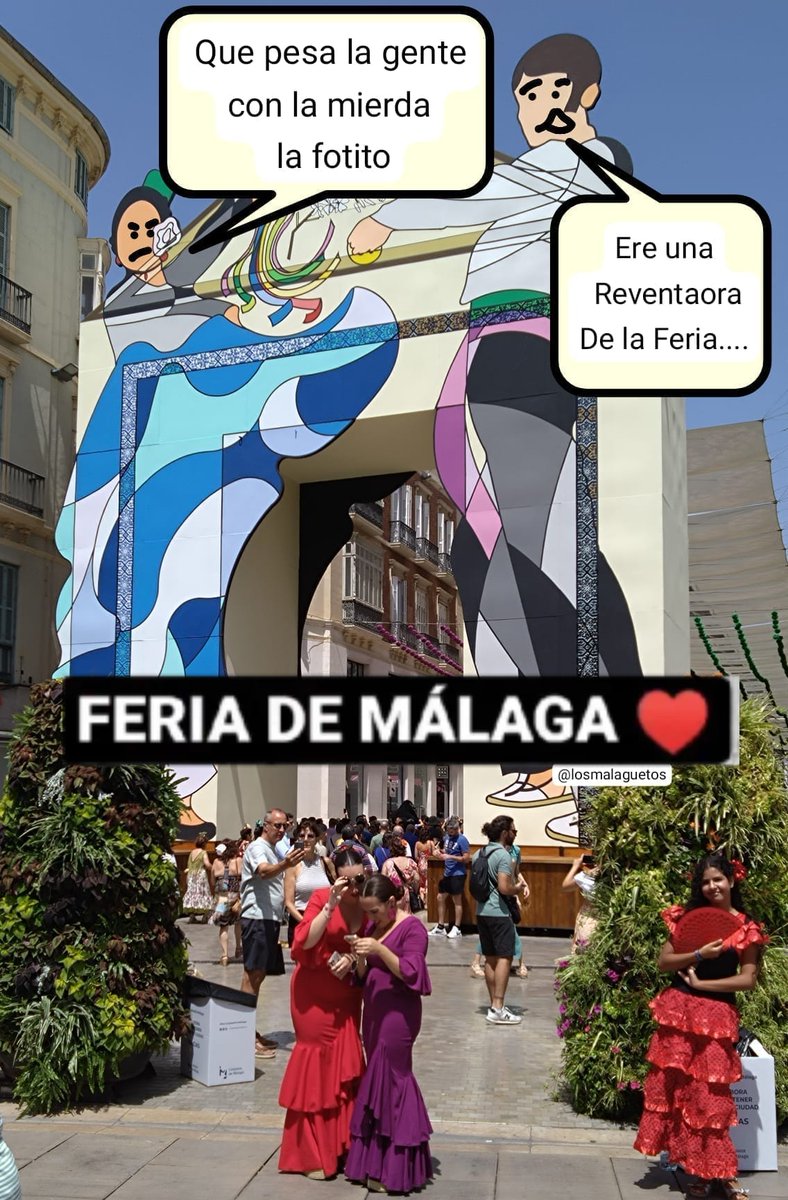 Las cosa los feria los malaga..... #FeriaMLG #malagaconacento #feriademalaga #lainvisiblenosecierra #lacasainvisible #cortijodetorres #malagacutre