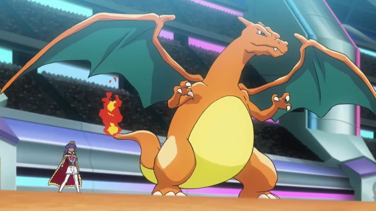 DailyPKDX's tweet photo. Each day a Pokemon till we complete the Pokedex   1005 days to go.    

N° 0006 : Charizard #Charizard
Fire / Flying
1,7 m/90.5kg    

Pokedex Summary : "It is said that Charizard’s fire burns hotter if it has experienced harsh battles."   

 Rate him bellow 
⬇️⬇️⬇️ https://t.co/71qvi97PGR