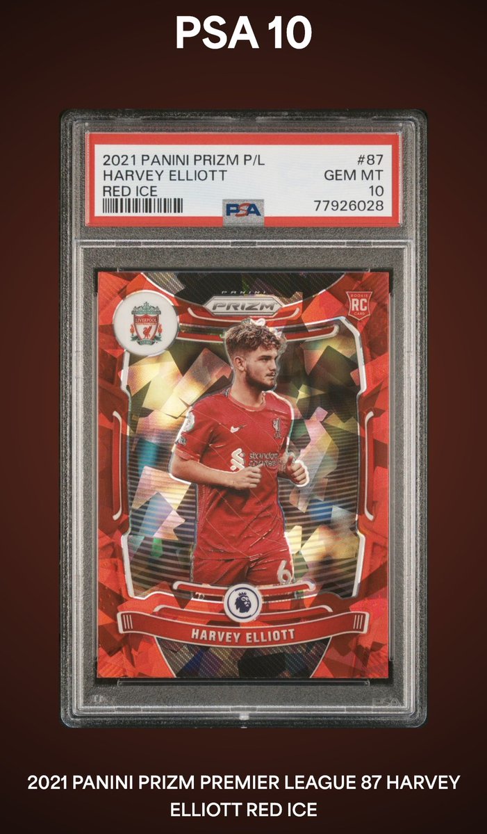 PSA__Sports's tweet photo. @LAcarddude Harvey Elliot $50
Jude Bellingham $150
Rashford Red Ice (pop 2) $700 https://t.co/EVObD8cZoJ