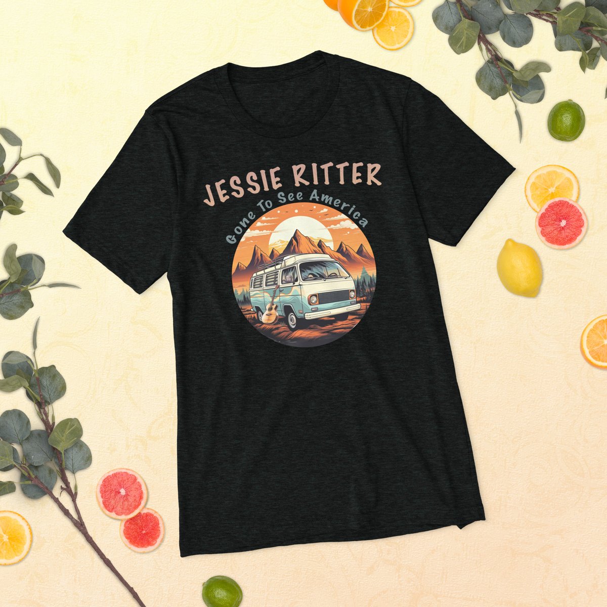 With new music comes new merch! Grab your newest adventure tee now at jessieritter.com/shop