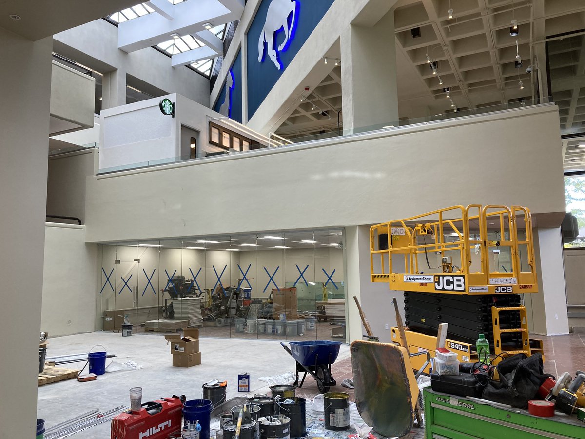 Welcome back <a href="/murraystateuniv/">Murray State University</a> Racers! So nice to meet our students and families on campus for move in and spend time with colleagues to hand out new blue and gold shirts. Looking forward to a great fall semester. The Curris Center renovations are coming along well!