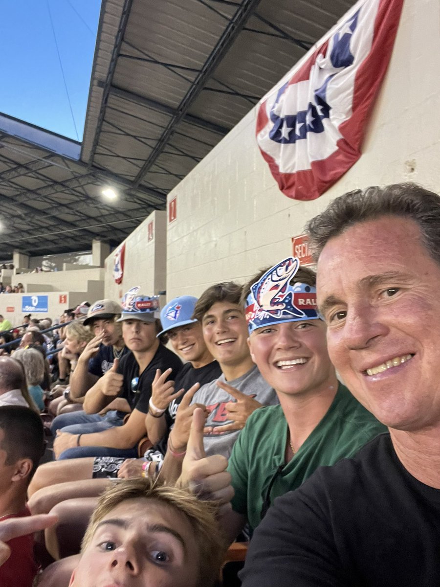 TommyB_K's tweet photo. Night at the ballpark with the #BKcrew Summer training winds down, time to have some FUN!😂😁❤️💯

I am so blessed by these young athletes. I am grateful for the time I get with them, and the relationships I have built. 

@spokaneindians #TBKathletics https://t.co/W5AdrYh2CH
