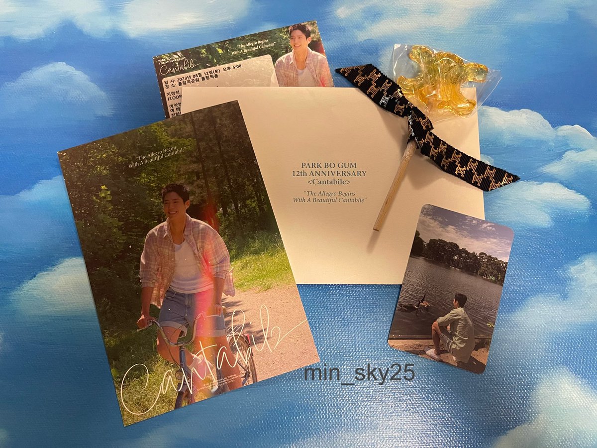 min_sky25's tweet photo. #cantabille 
#박보검 팬미팅
#PARKBOGUM_12th_Annyversary
#우리들의_시간은_언제나_Cantabille https://t.co/zMVWkWnRNb