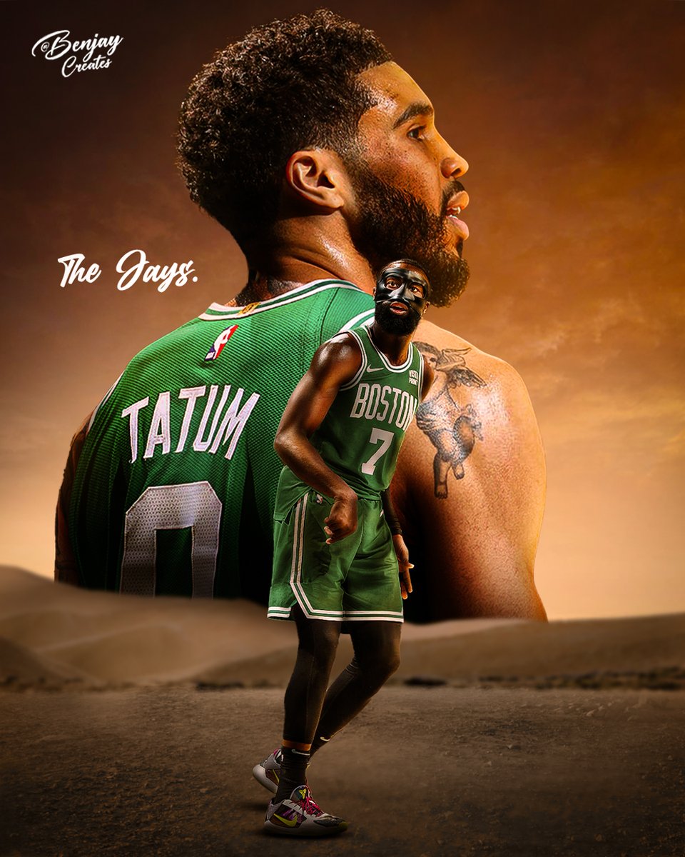The Jays ☘💚

Graphic by me 🎨

<a href="/celtics/">Boston Celtics</a> #BleedGreen