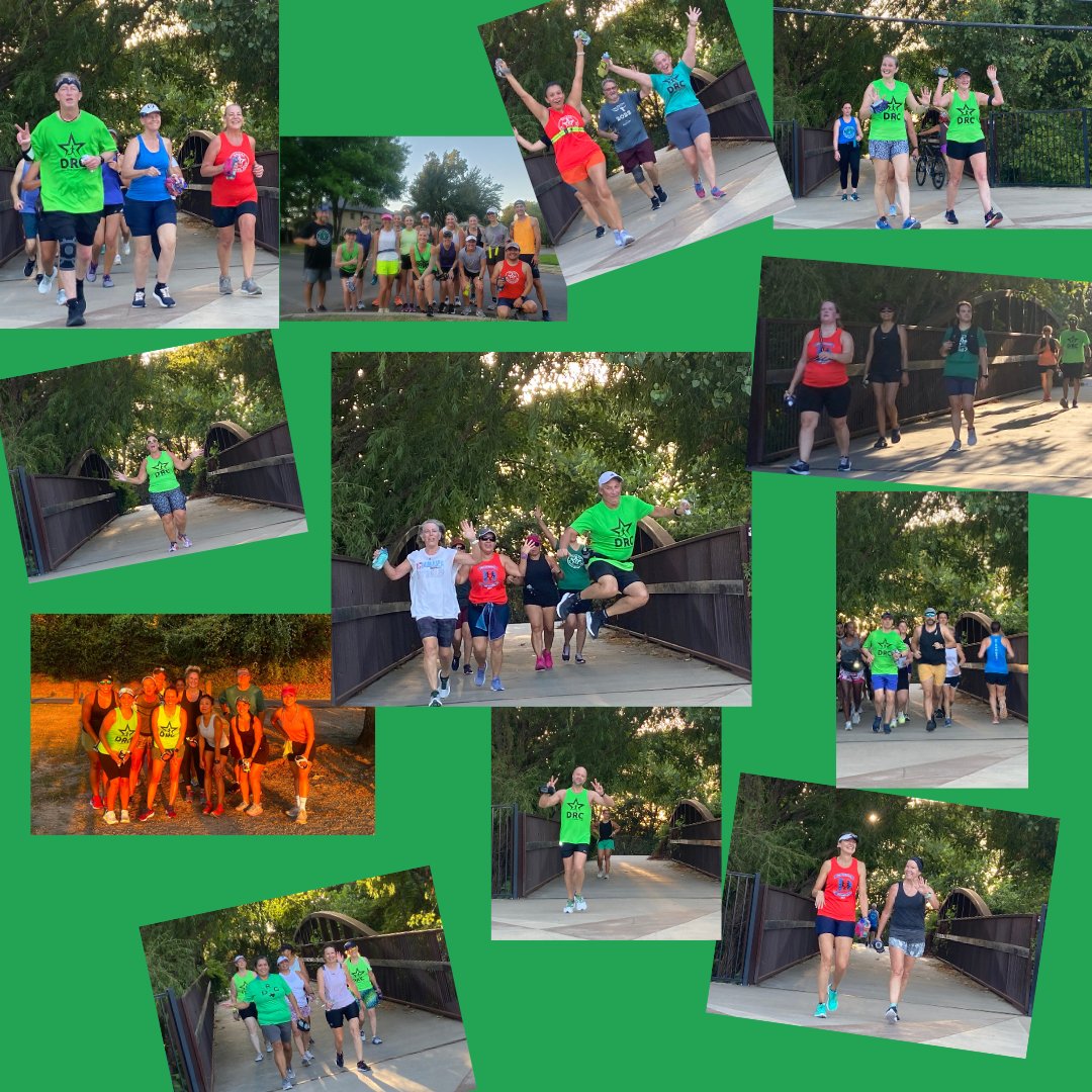DallasRunClub's tweet photo. The 2023 DRC fall training program officially kicked off this morning for our first long run of the season! 🏃🏽‍♀️🏃🏽🏃🏽‍♂️

Don't worry. There’s still time to register. But hurry!  Registration closes on August 24!

https://t.co/7jaH0s94LP

#dallasrunningclub #falltraining #teamdrc https://t.co/nWsQ4TmKcn
