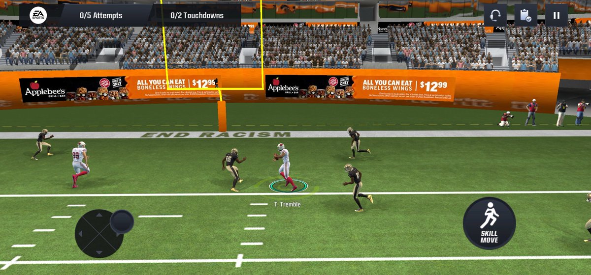 Blad3sharp's tweet image. Applebee&apos;s now advertising via Bidstack into Madden 24 in the US #BIDS #BIDSTACK