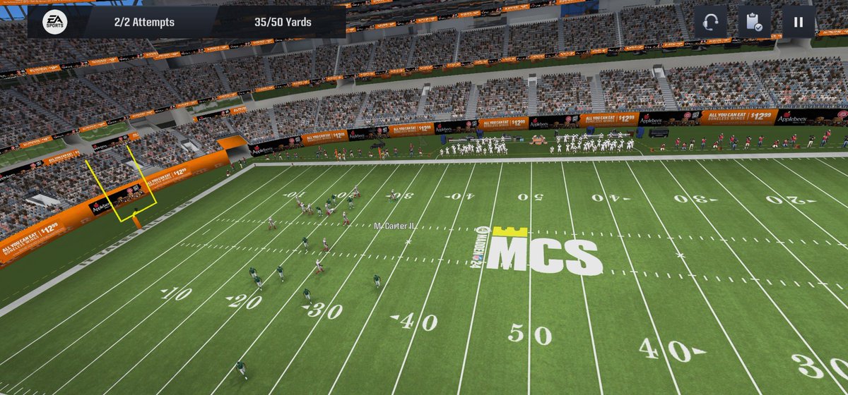 Blad3sharp's tweet image. Applebee&apos;s now advertising via Bidstack into Madden 24 in the US #BIDS #BIDSTACK