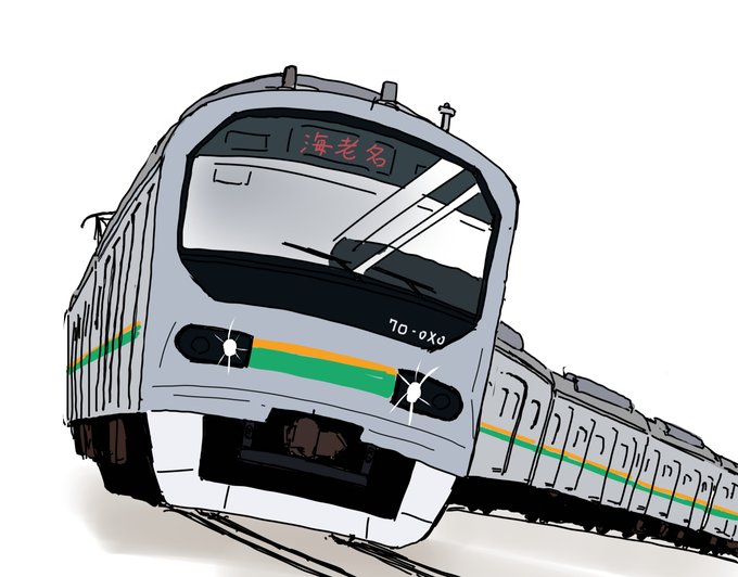 コミケ行く時は紺色の電車には乗るな!!って注意喚起のツイートが流れてきて「あーそっかーコロナ前は相鉄来てなかったもんなー」って思ってたらなんか謎の電車が生成された。 