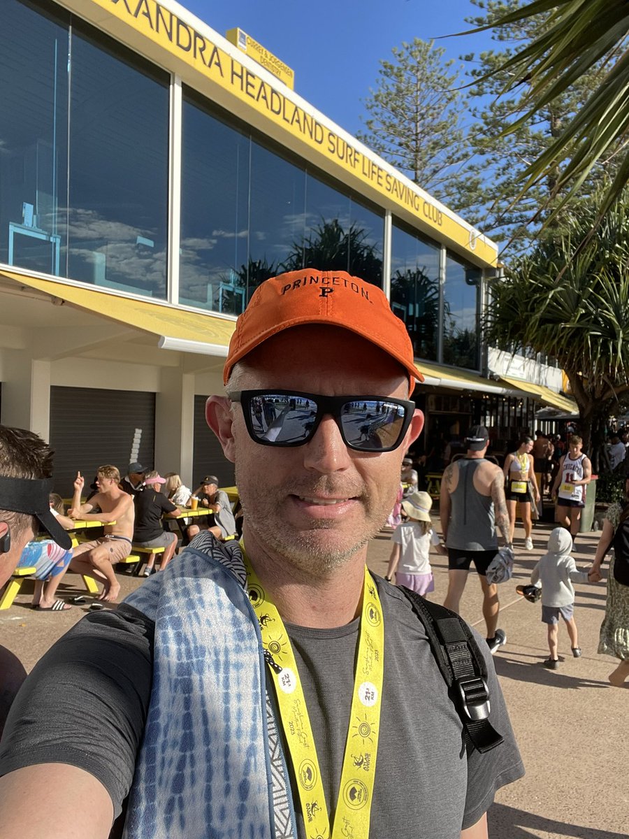 Just finished the sunny coast half marathon in a PB of 1:43:41. 🥳