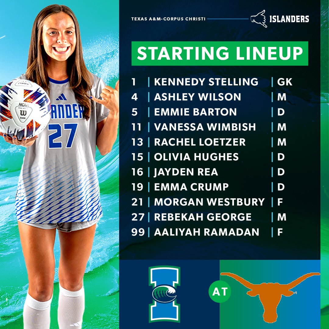 𝐓𝐡𝐞 𝐬𝐭𝐚𝐫𝐭𝐢𝐧𝐠 𝟏𝟏 𝐚𝐭 𝐓𝐞𝐱𝐚𝐬. 

Kickoff in one hour.

🆚 Texas
📍 Mike A. Myers Stadium and Soccer Field (Austin, Texas)
⏰ 7 p.m.
💻 rb.gy/n68y3
📊 rb.gy/55af9

#ShakasUp 🤙⚽️ #OurPRIME