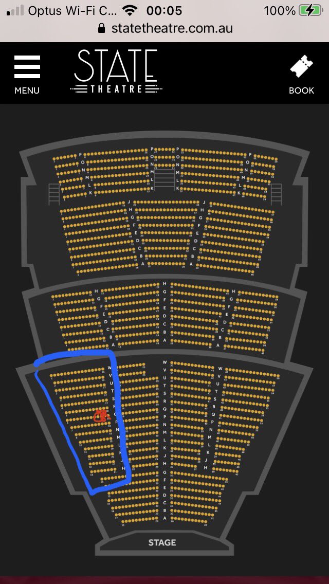 So truly excited to have my Stalls Row M14 ticket 🎫 to see <a href="/officialmoz/">Morrissey</a> at the magnificent State Theatre 🎭 in Sydney on Monday 11th Dec, 2023. Thank you so much for coming back to Australia. It means the world! 💿 CR x 🐨 #Morrissey #MorrisseyAustralia2023 #40YearsOfMorrissey
