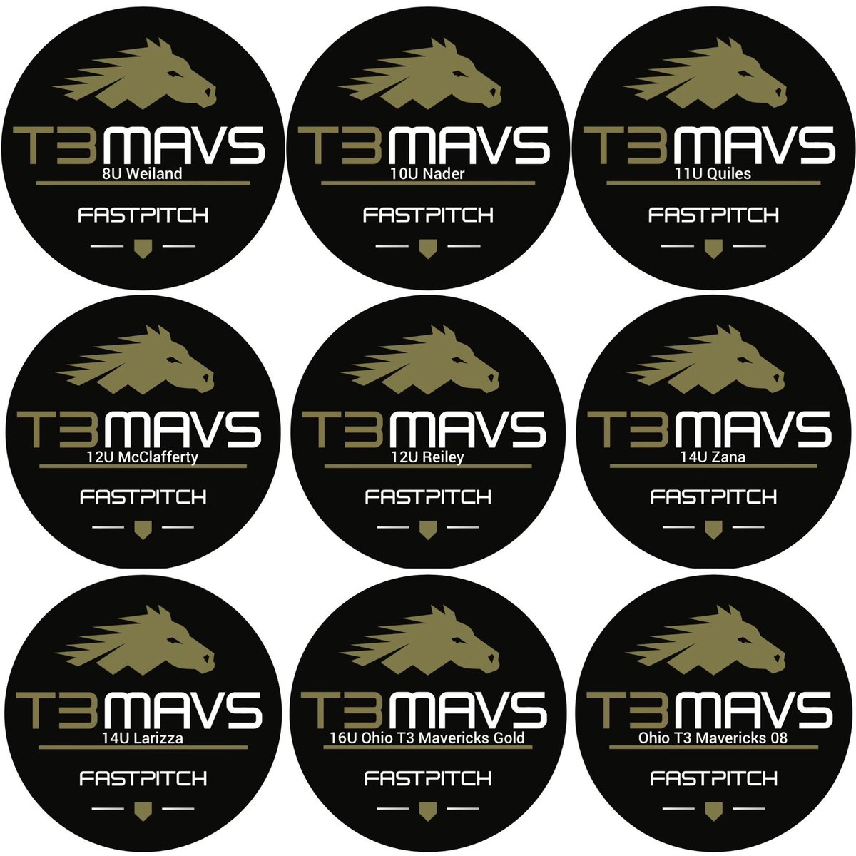 MEET THE STAFF:
T3 Mavericks Fastpitch Softball 2023-24 Head Coaches:
🥎 8U - Matt Weiland
🥎 10U - Scott Nader
🥎 11U - Manny Quiles
🥎 12U - John Reiley
🥎 12U - Dave McClafferty
🥎 14U - Kelly Zana
🥎 14U - Tony Larizza
🥎 16U - Rich Buttolph 
🥎 16U - Javier Marcano