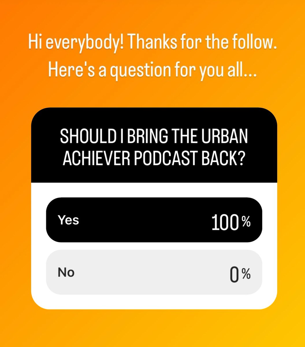 Urban Achiever tweet media