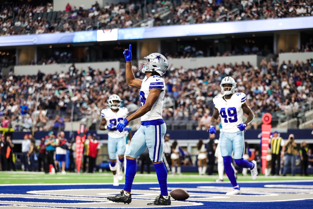 dallascowboys's tweet image. .@Jalen8Tolbert ☝️

#JAXvsDAL | #DallasCowboys