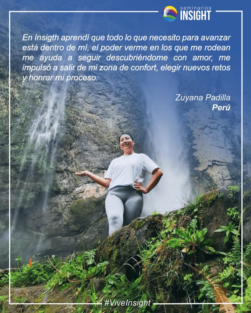 InsightPeru's tweet photo. Querida Zullana Padilla, gracias por compartir tu experiencia en Seminarios Insight ❤️

*Próximo Seminario Insight I, del 31 de agosto al 3 de setiembre
¿Quieres saber más? clic aquí https://t.co/KzX0mMoTSe https://t.co/v1oBp7yAih