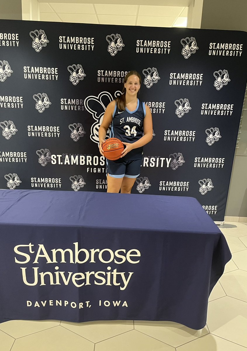 paigecheffey's tweet photo. Blessed to receive an offer from St.Ambrose University! @CoachX10 @DruWheatcroft https://t.co/G1FMLOayMr