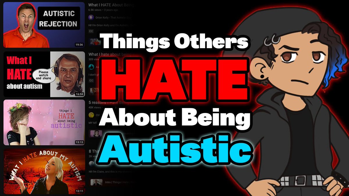 SPINDASH77's tweet image. I made a new video that’s a follow-up to this one!! It looks at what others hate about  being #autistic! Things Others HATE About Being Autistic
youtu.be/Xskp47quAXQ