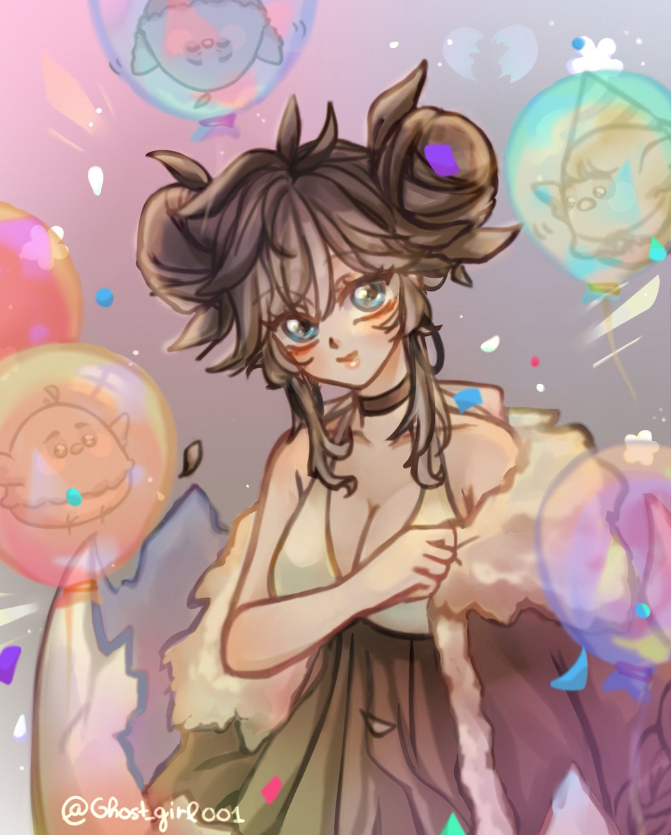 Ghost_girl001's tweet photo. Gave up trying to rush ( ඉ.ඉ)
Nearly a week late TT but Happy birthday taitaii @vt_tai 🥳🎉<3
i hope you're doing great and had a lovely bday and day today as well! (⊂ ○・ิΘ・ิ○)っ🎈#taillust https://t.co/I4hQC7zU5K