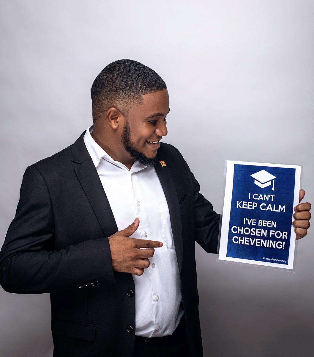 I am truly humbled and elated to be #chosenforchevening! 🇬🇩 

I will be pursuing the MSc. Development Economics at the @SussexUni, a heavy hitter in development related studies and research impact. 

Thank you @CheveningFCDO and @UKinCaribbean for this wonderful opportunity! 🇬🇧🚀