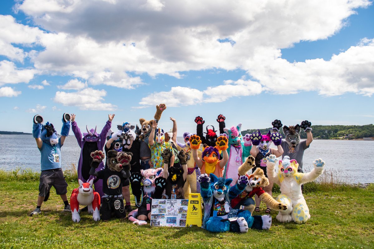 SailorWolfShad's tweet photo. @AtlanticFurs hosted their OMGWTFBBQ today for the first time since covid. It was great getting down there and meeting new people. Took a bunch of pics of everybody and had some great food. Can't wait to do it again next year! https://t.co/z1HGdzLs7G