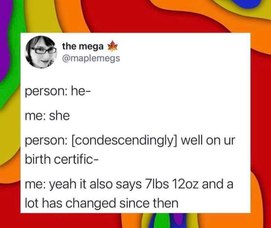 #Transgender #lgbtqia 
🏳️‍⚧️🏳️‍⚧️🏳️‍⚧️🏳️‍⚧️🏳️‍⚧️🏳️‍⚧️🏳️‍⚧️🏳️‍⚧️🏳️‍⚧️
🩷🩷🩷🤍🤍🤍🩵🩵🩵
#TransRightsAreHumanRights