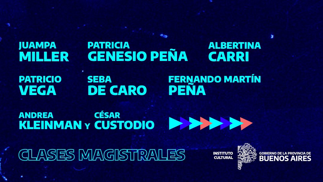 CulturaPBA's tweet photo. 👉🏻  Del 2 al 10 de septiembre te invitamos a participar de 

🟠 Entrevistas Abiertas 
🟣 Clases Magistrales 
🔵 Shows 

📍En el Teatro Argentino (Av. 51 e/9 y 10, La Plata) https://t.co/inZkrQbIal