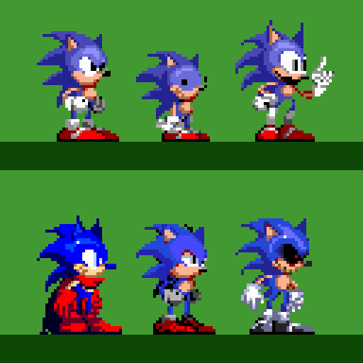 Yonettrj251 on X: Some sprites #speedduo64 #sonicexe #rewritesonic #sunky  #execommunity  / X