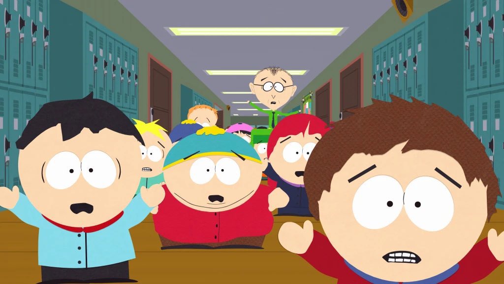 PopBase's tweet photo. ‘South Park’ premiered 26 years ago today. https://t.co/5d1N6OPE4M