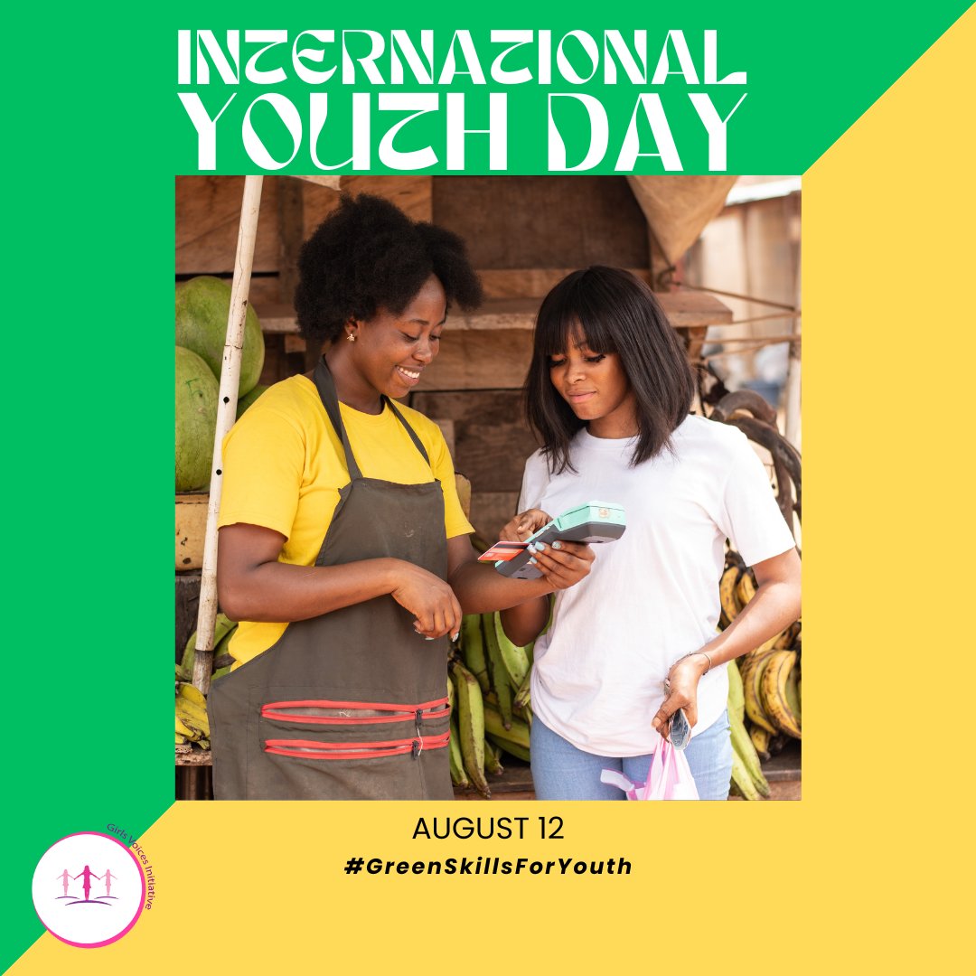 As we strive to achieve the Sustainable Development Goals, let’s build young people’s knowledge, abilities, values and attitudes to live in, develop and support a sustainable and resource-efficient society. Happy #InternationalYouthDay #GreenSkillsForYouth  #EmpowerYoungPeople