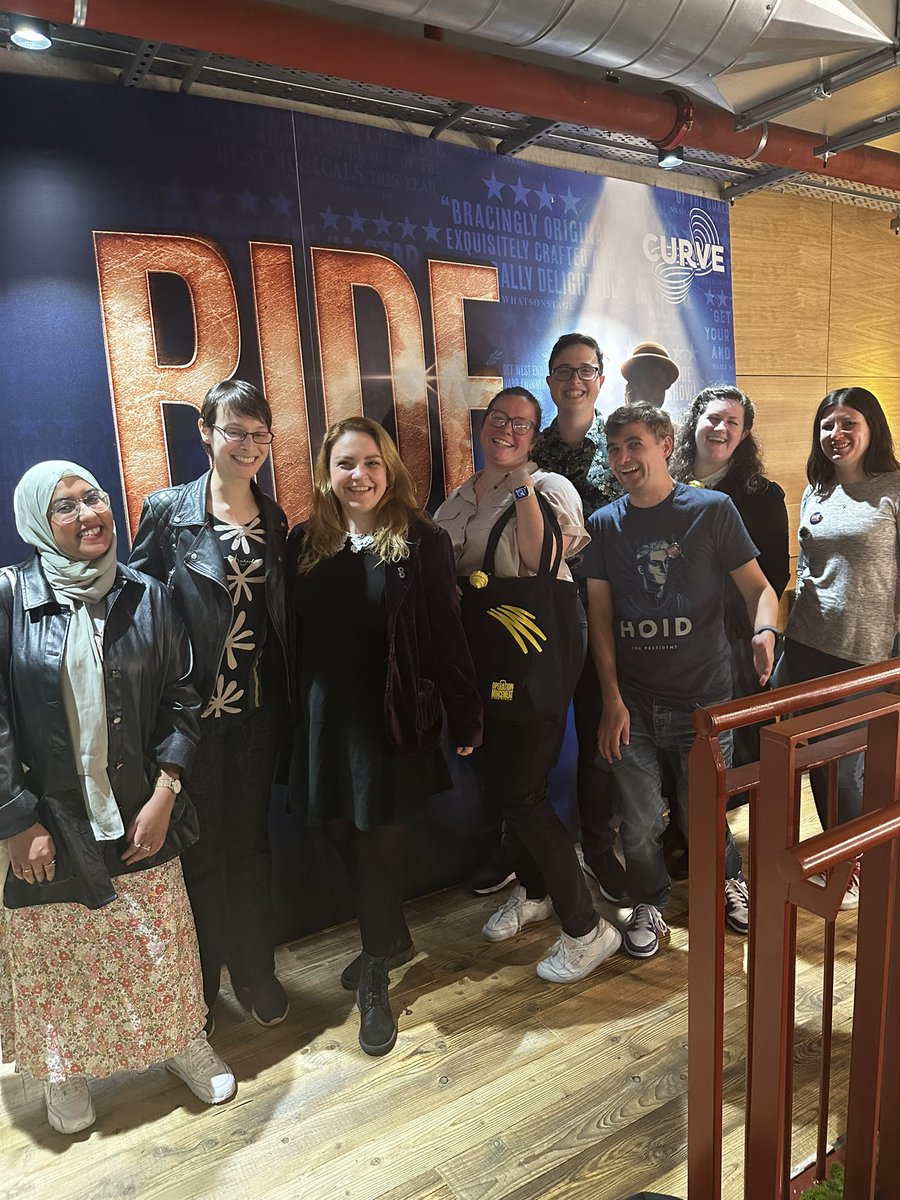 thevalmarques's tweet photo. The #mincefluencers invaded @Ride_Musical for its final show! Hope to see you all back soon! And hoping for that @WestEndLIVE crossover with @mincemeatlive next year! #PictureTheScene https://t.co/5KKXPXXObA