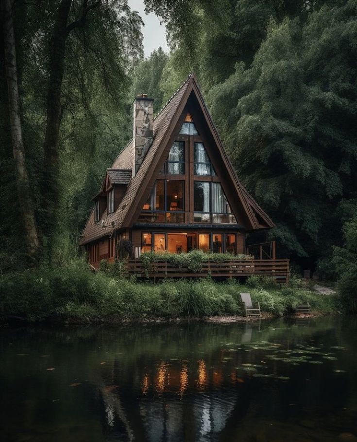 InteriorGlimpse's tweet photo. Cabin In The Woods 🏡 https://t.co/nqP9Lx52Zg