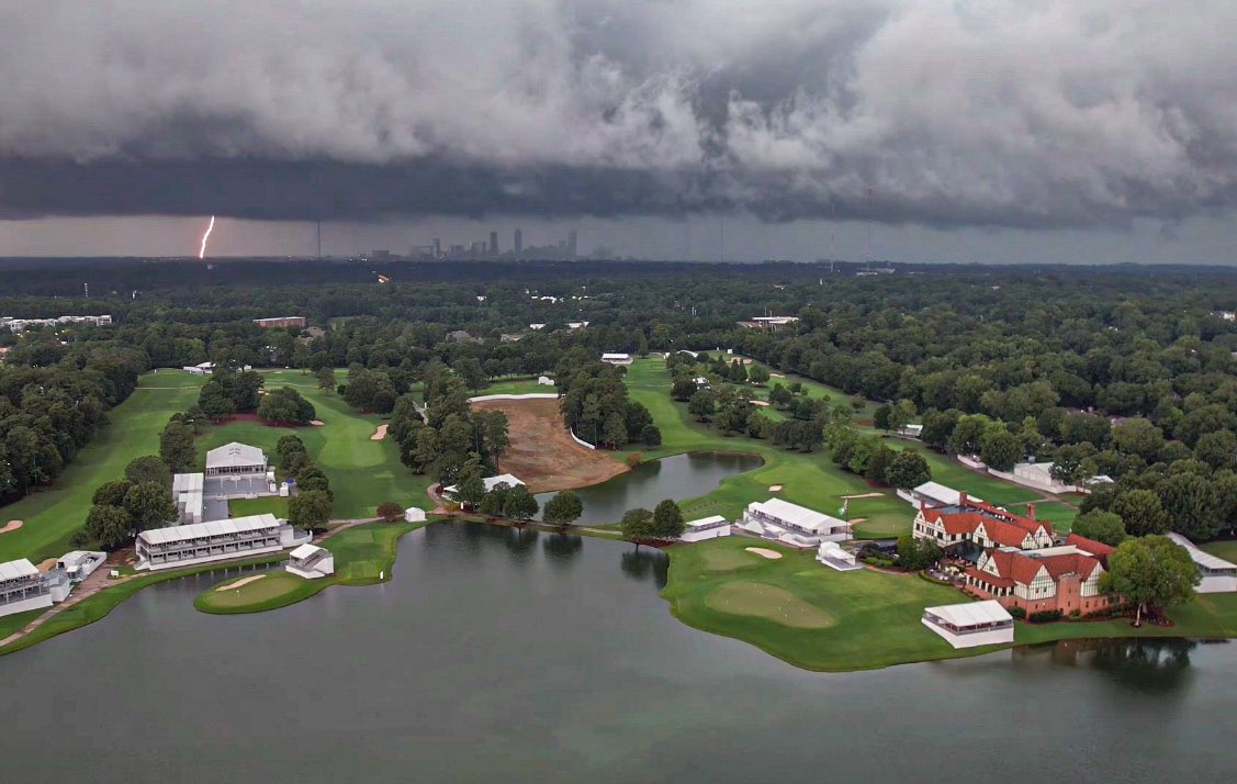 Stormy East Lake evenings ☁️⚡️