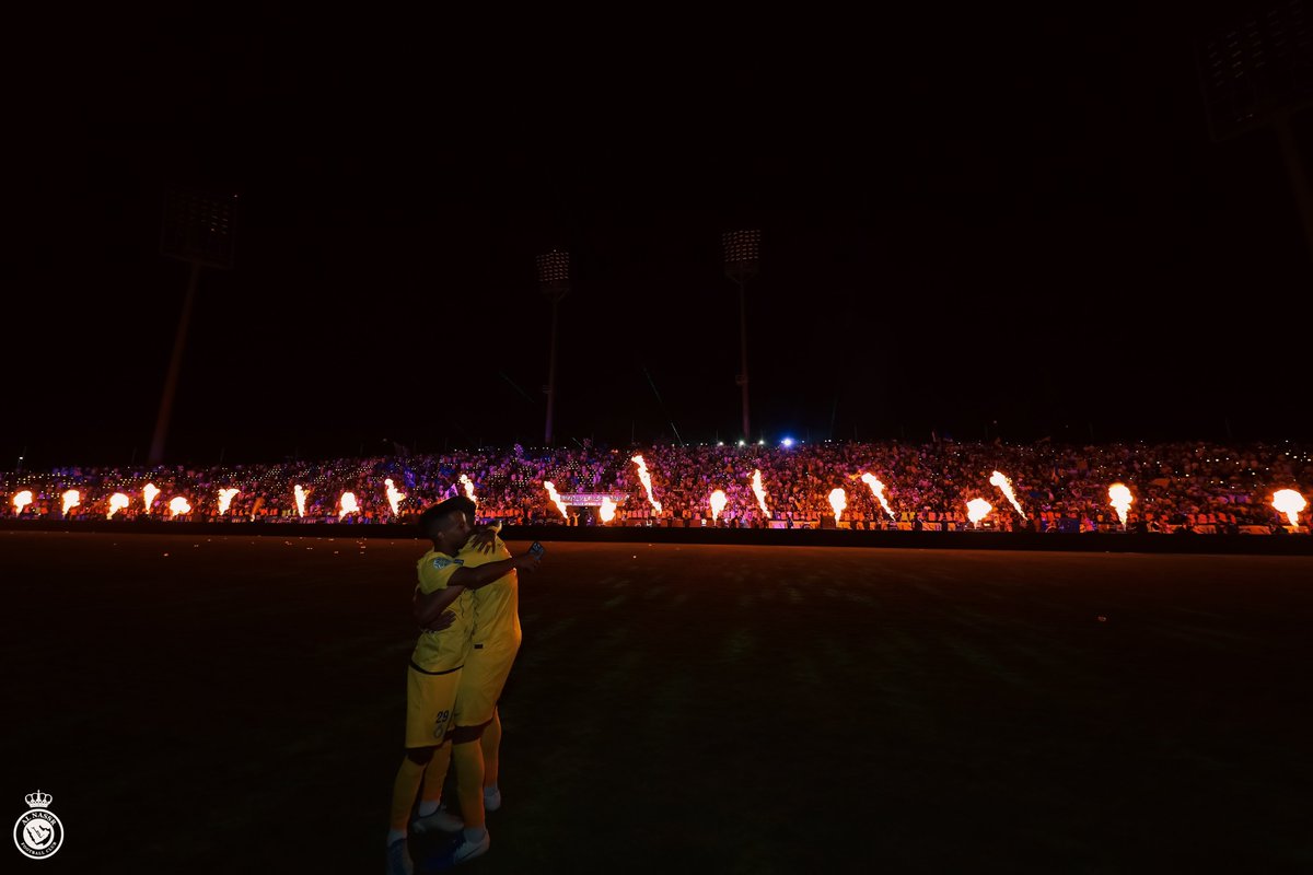 AlNassrFC's tweet image. ولعـوووها نــااااار 🔥