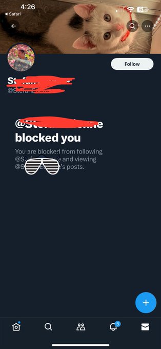 Dude DMed me and blocked me from what it looks like immediately after he messaged&hellip;post 🥜 clarity?😹 https://t<a href="/tag/tesla"class="tags"><span>#tesla</span></a>