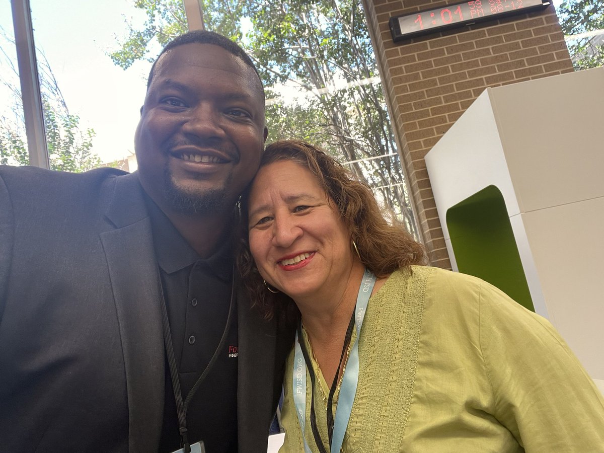 Hope, Joy, and Urgency was the mood today at Dunbar High School. I am FIRED UP🔥 #onefortworth