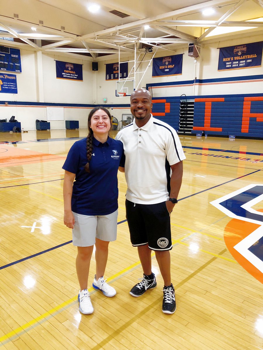 DrGQ's tweet image. Great Work Today @Coach_CPerez11  @ElmhurstU_WBB At The “Women’s Basketball 2nd Annual Clinic”  #TeachTheGame #LoveTheGame 🏀 | @NCAA