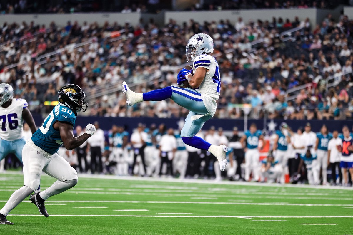 dallascowboys's tweet image. That first @NFL TD feeling 😎👏🙌

#JAXvsDAL | #DallasCowboys