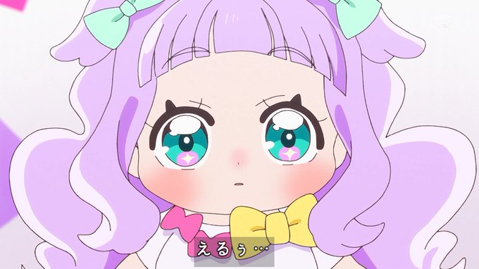えるちゃん泣いちゃった… #nitiasa #precure 