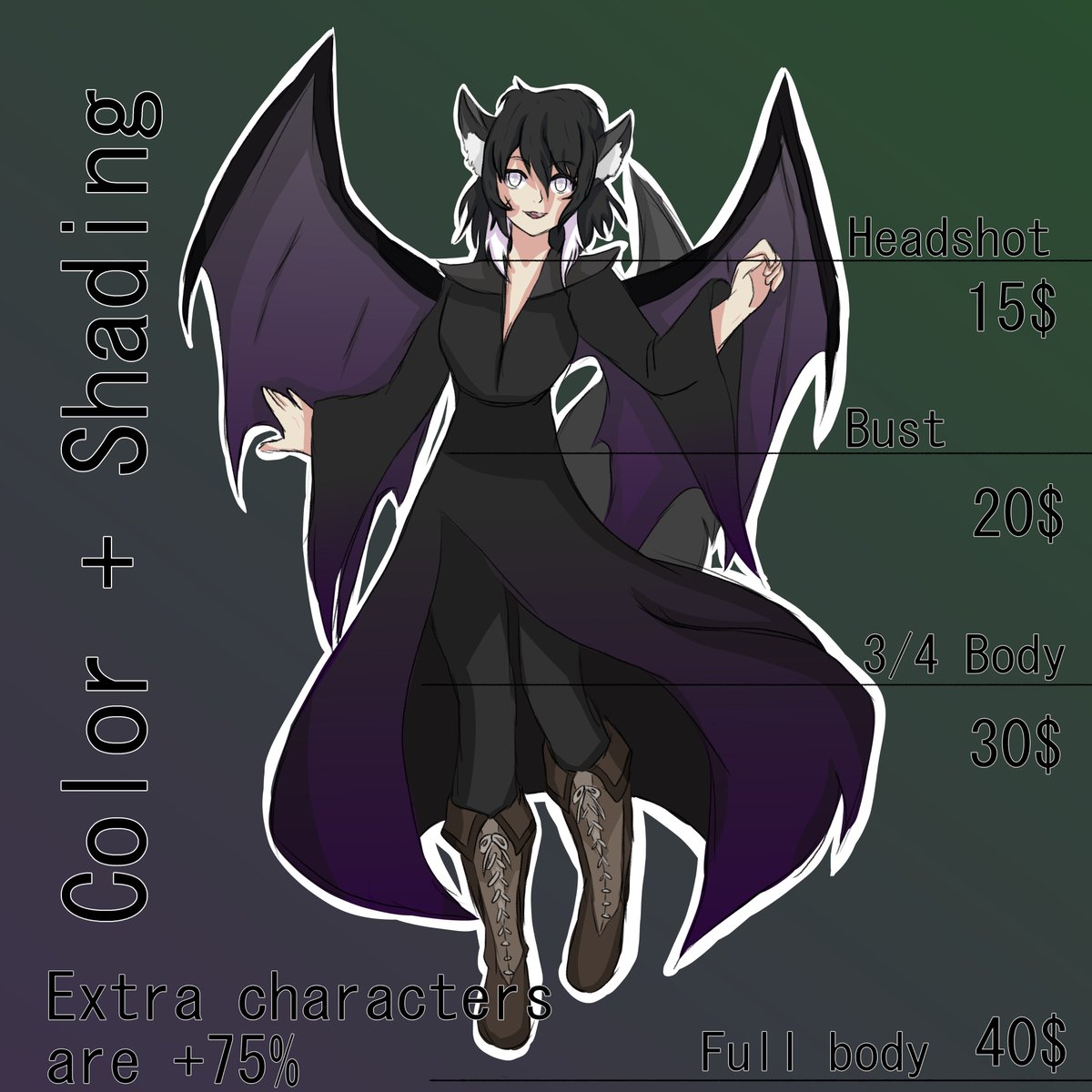WaywardWind21's tweet photo. Redid my art comms!
All payments are through PayPal
Dm for info :DD
(Also I do thumbnails and other things, lmk if you want something specific not on here!) https://t.co/S4peqt5GP8