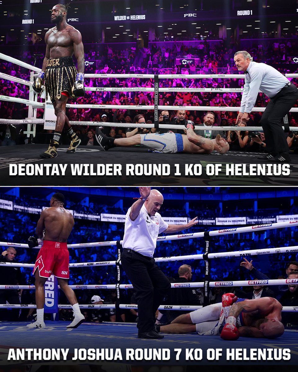 ESPNRingside's tweet photo. A common opponent for @BronzeBomber and @AnthonyJoshua 👀 #JoshuaHelenius https://t.co/aMAcZERQPo