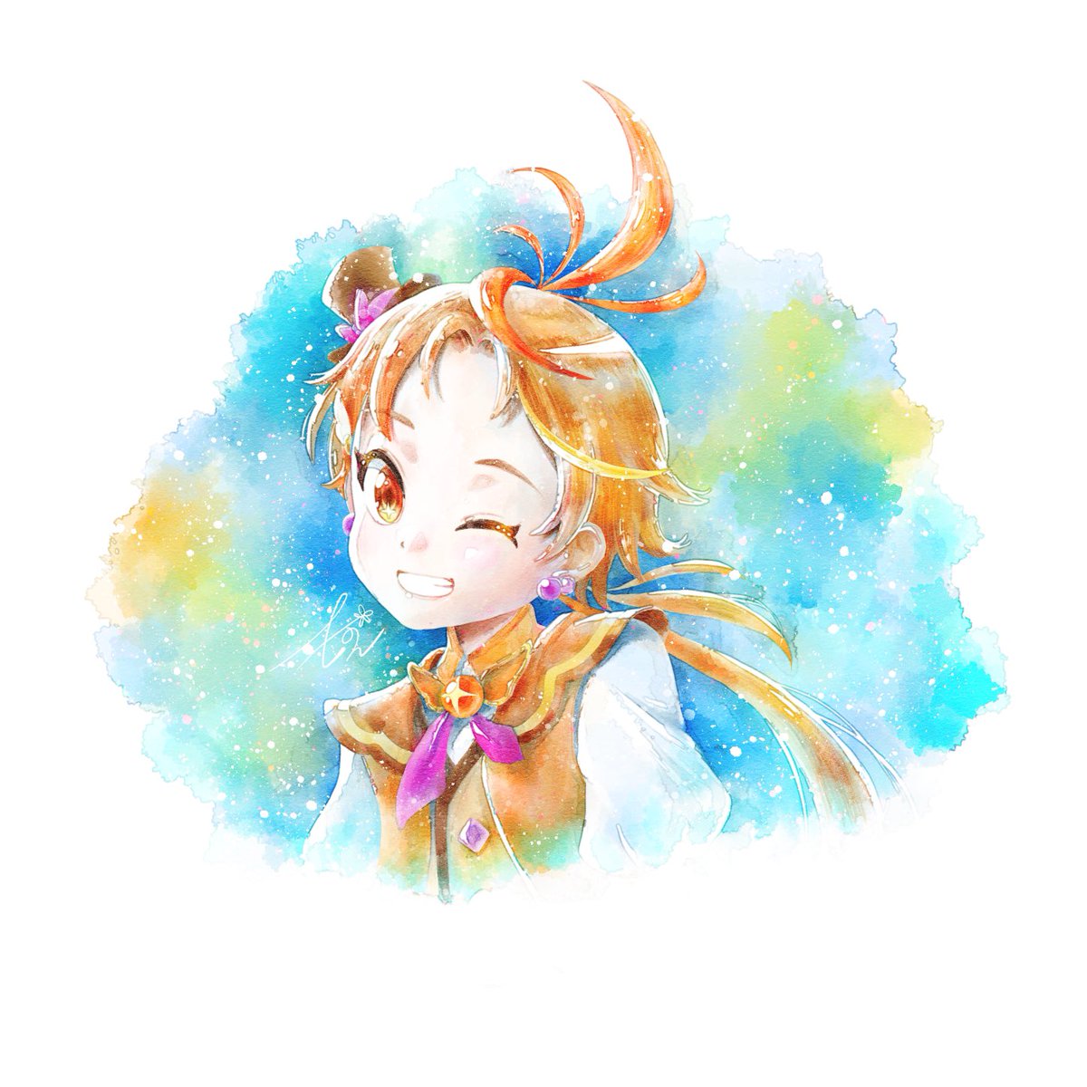 txnoxe's tweet photo. Wink！
#ひろがるスカイプリキュア #precure #ひろプリ #キュアスカイ #キュアプリズム
 #キュアウィング #キュアバタフライ https://t.co/eUiw6nowxq
